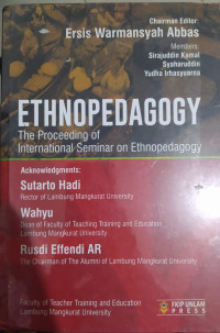 Ethnopedagogy